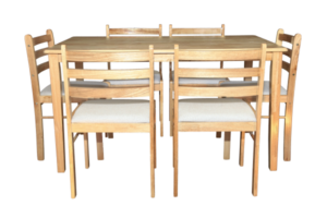 Budget Table + 6 Chairs-image